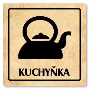 Kuchyňka, 100x100mm, pergamen, Arizona